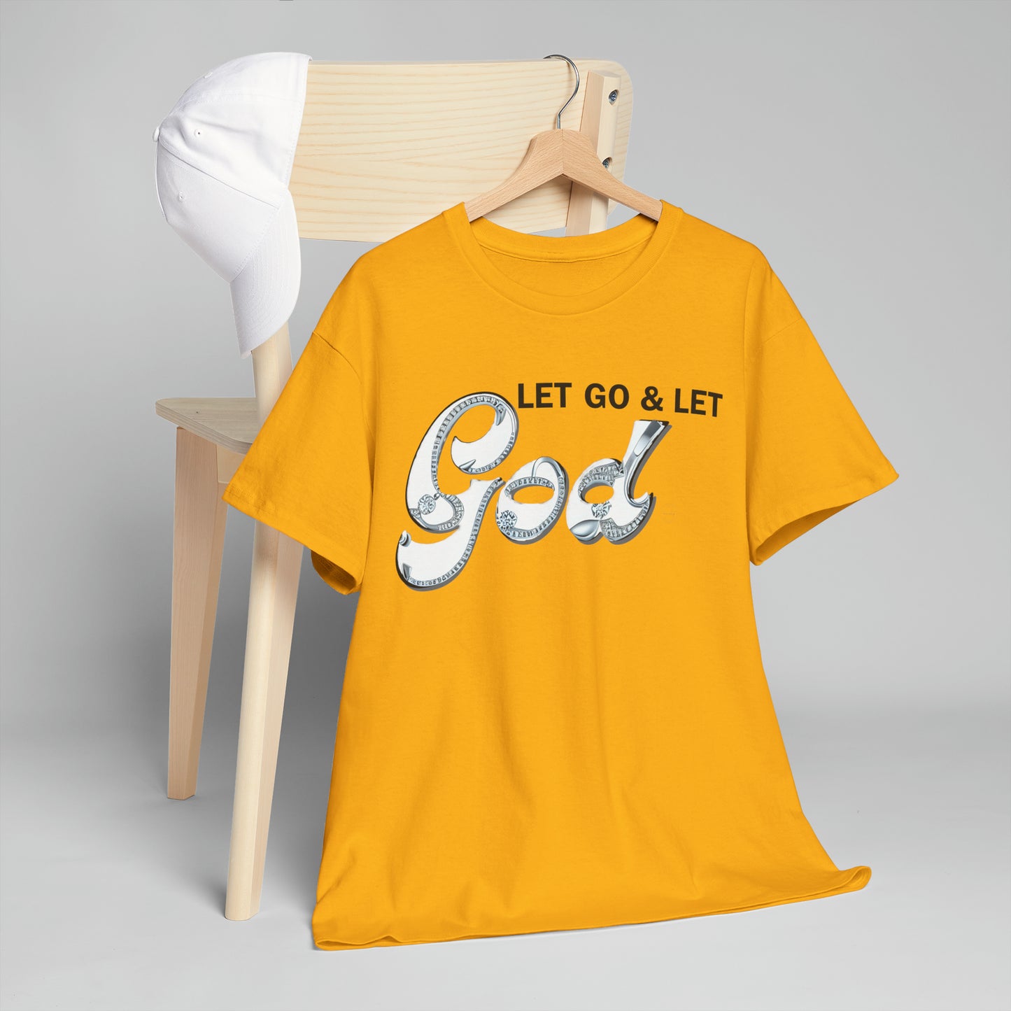 LET GO & LET GOD 2 - 5- Unisex Heavy Cotton Tee