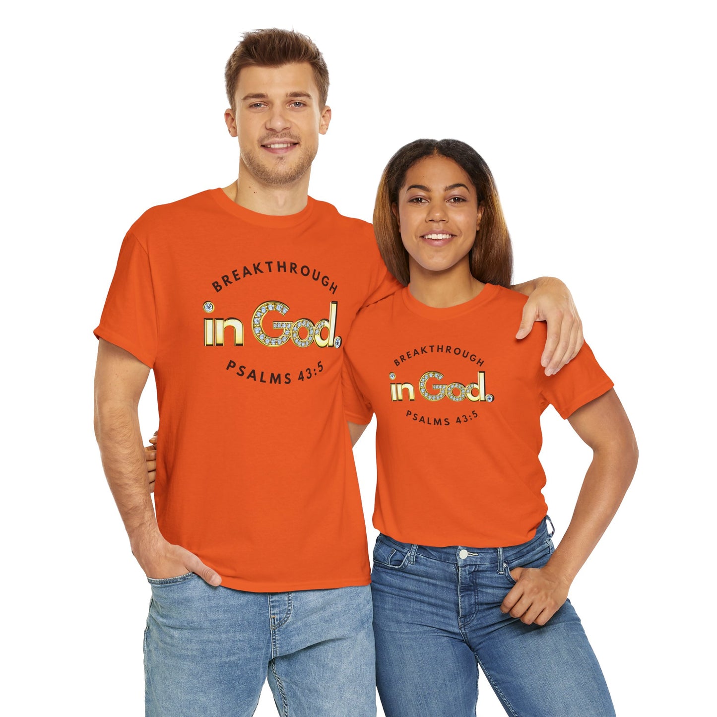 Breakthrough - 1- Unisex Heavy Cotton Tee