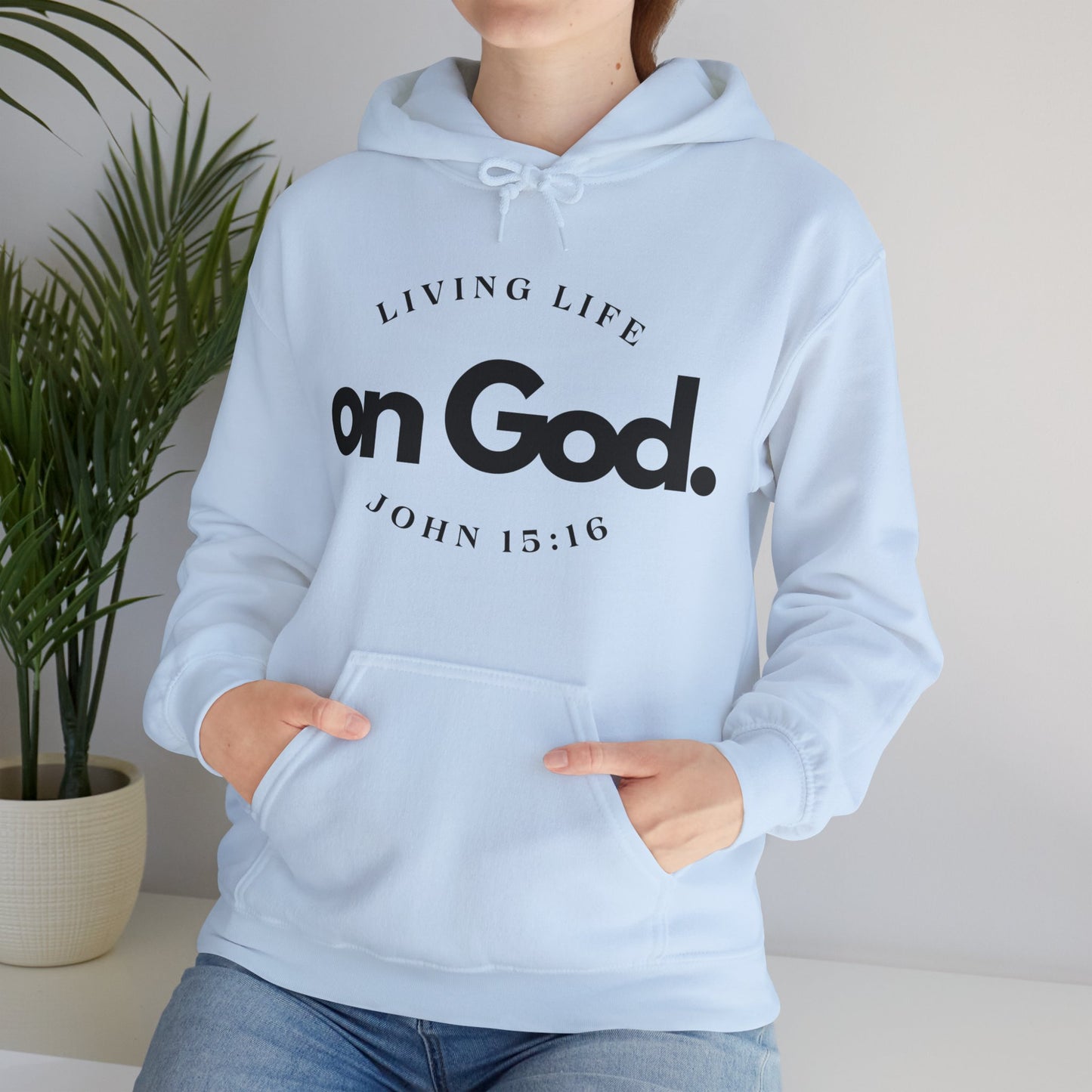 My Life on God 4- Unisex Heavy Blend™ Hooded Sweatshirt