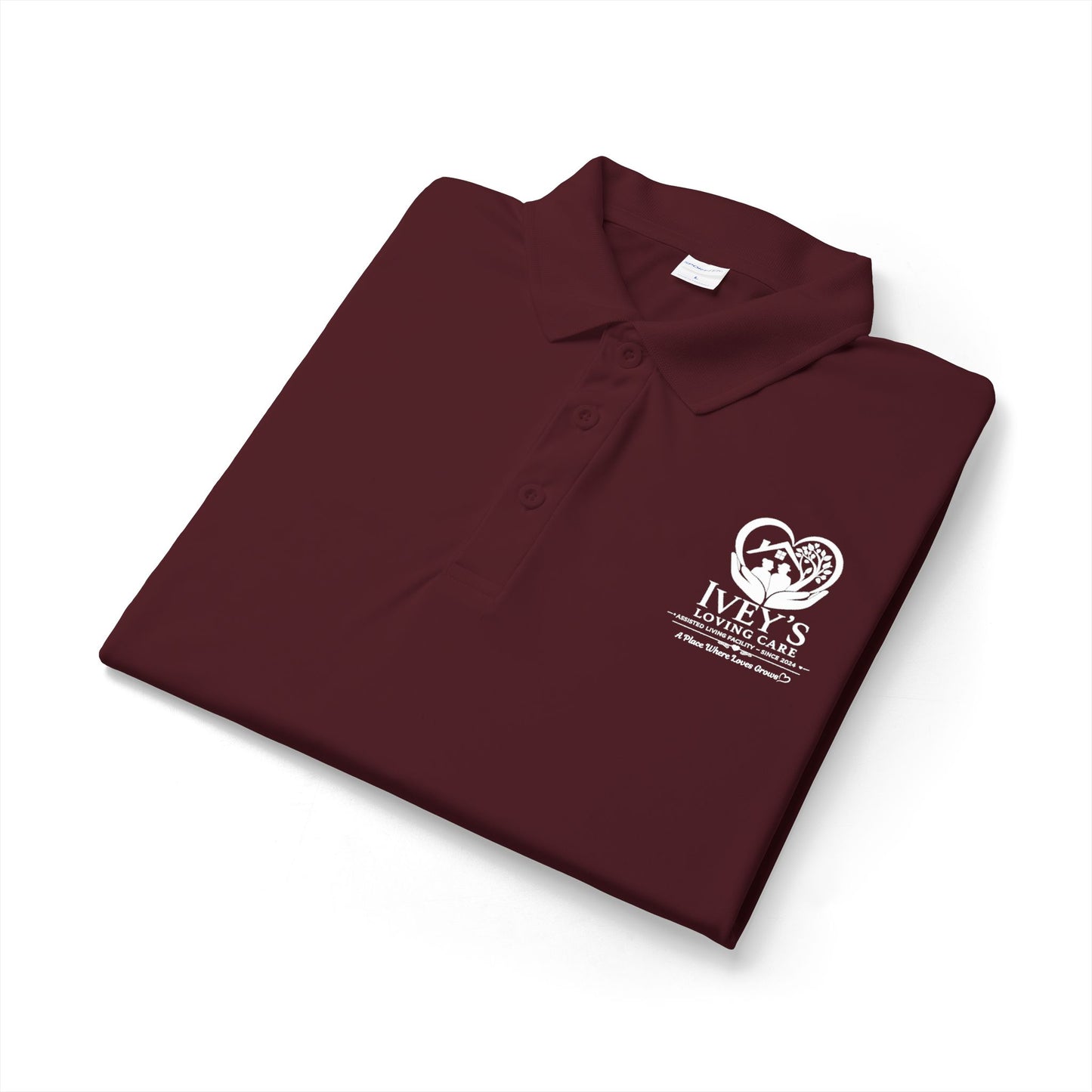 Ivey's Loving Care Custom Order Polo Shirt