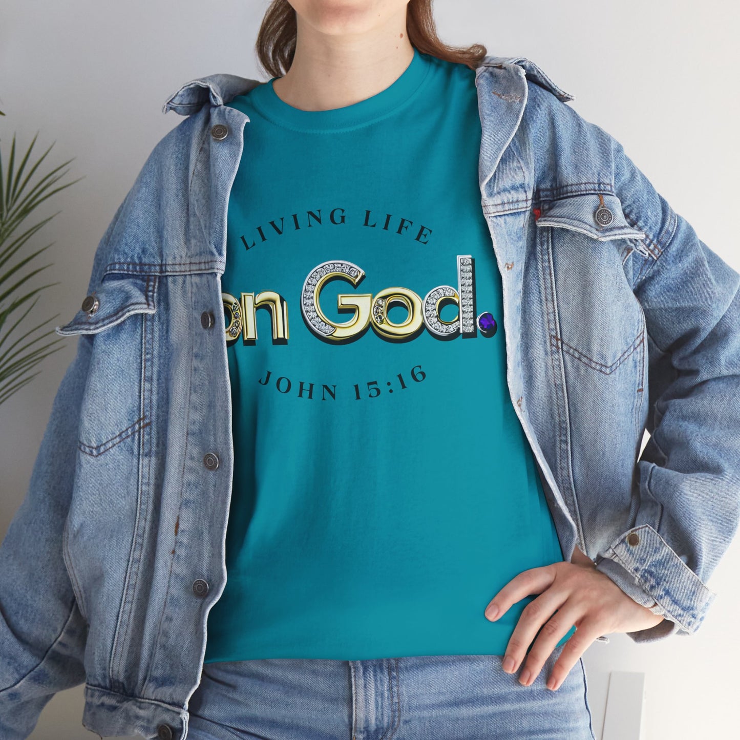 Living Life on God - 2 - Unisex Heavy Cotton Tee