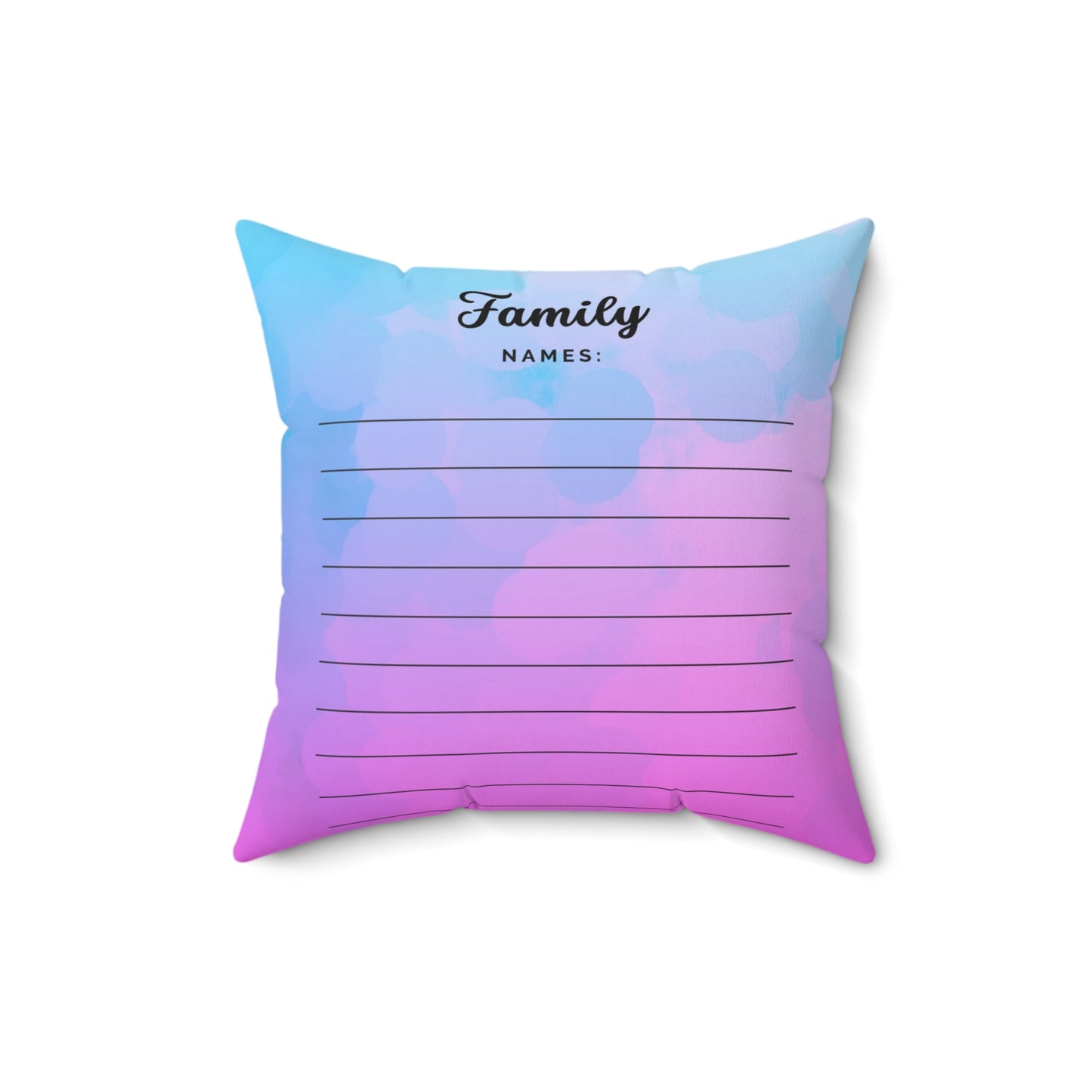 FAMILY ACTS 10:2 PRAYER PILLOW - 6