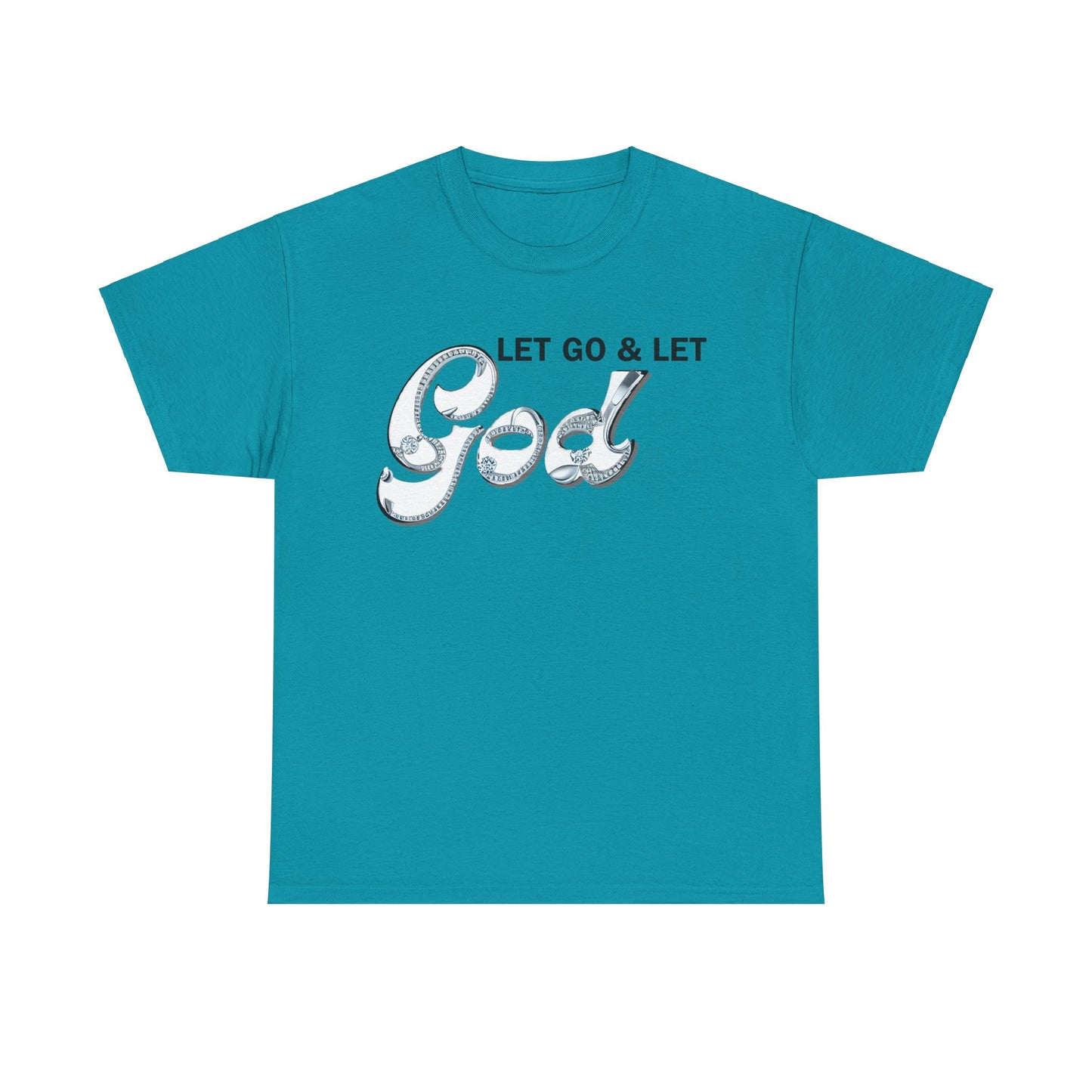 LET GO & LET GOD 2 - 5- Unisex Heavy Cotton Tee