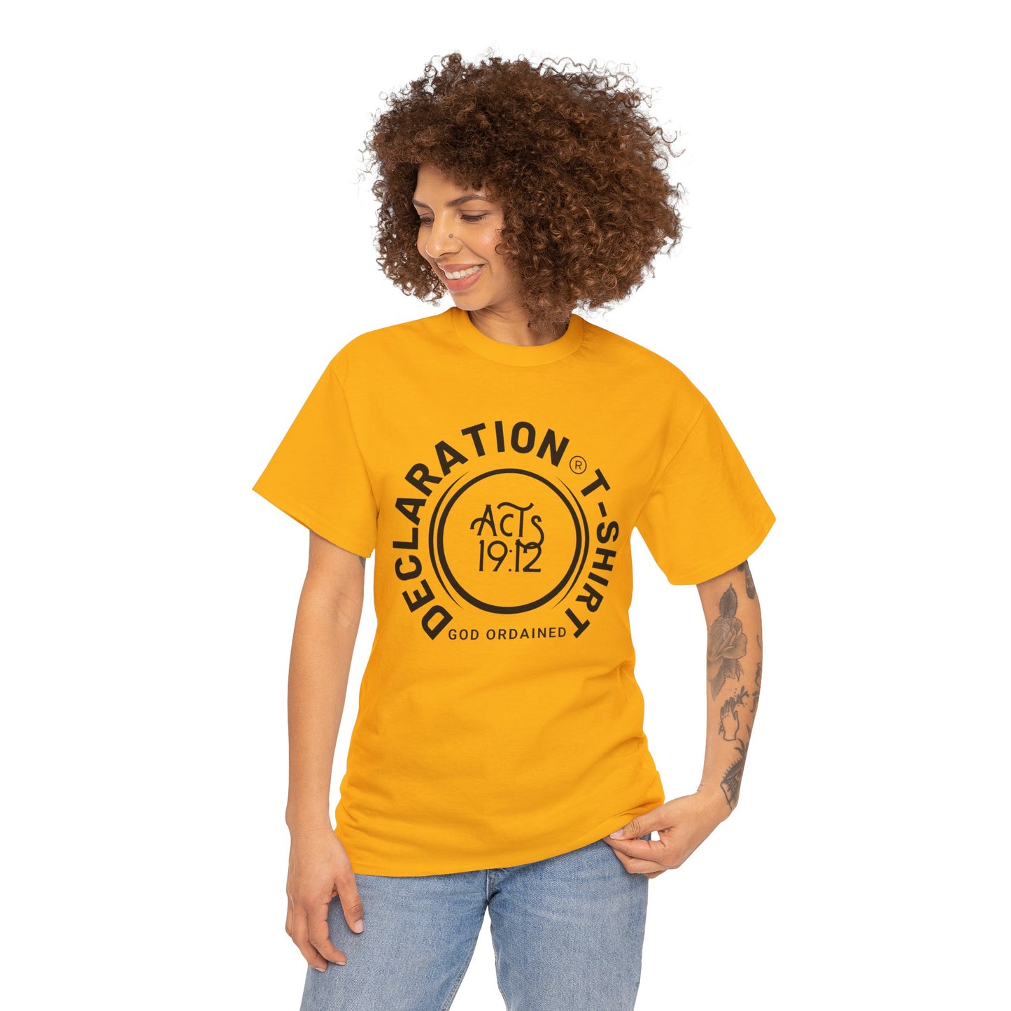 DECLARATION SHIRT - 4 Unisex Heavy Cotton Tee