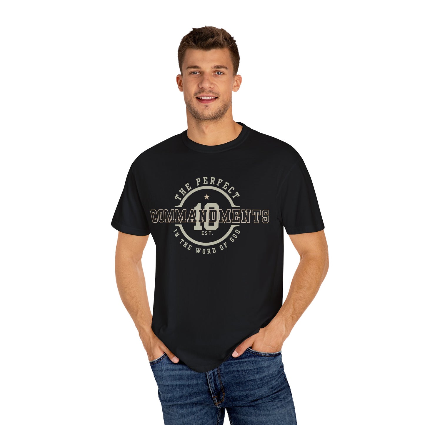 The Perfect 10 Commandments T-Shirt, Religious Tee, Unisex Shirt for Christians, Biblical Clothing Gift, Inspirational Apparel