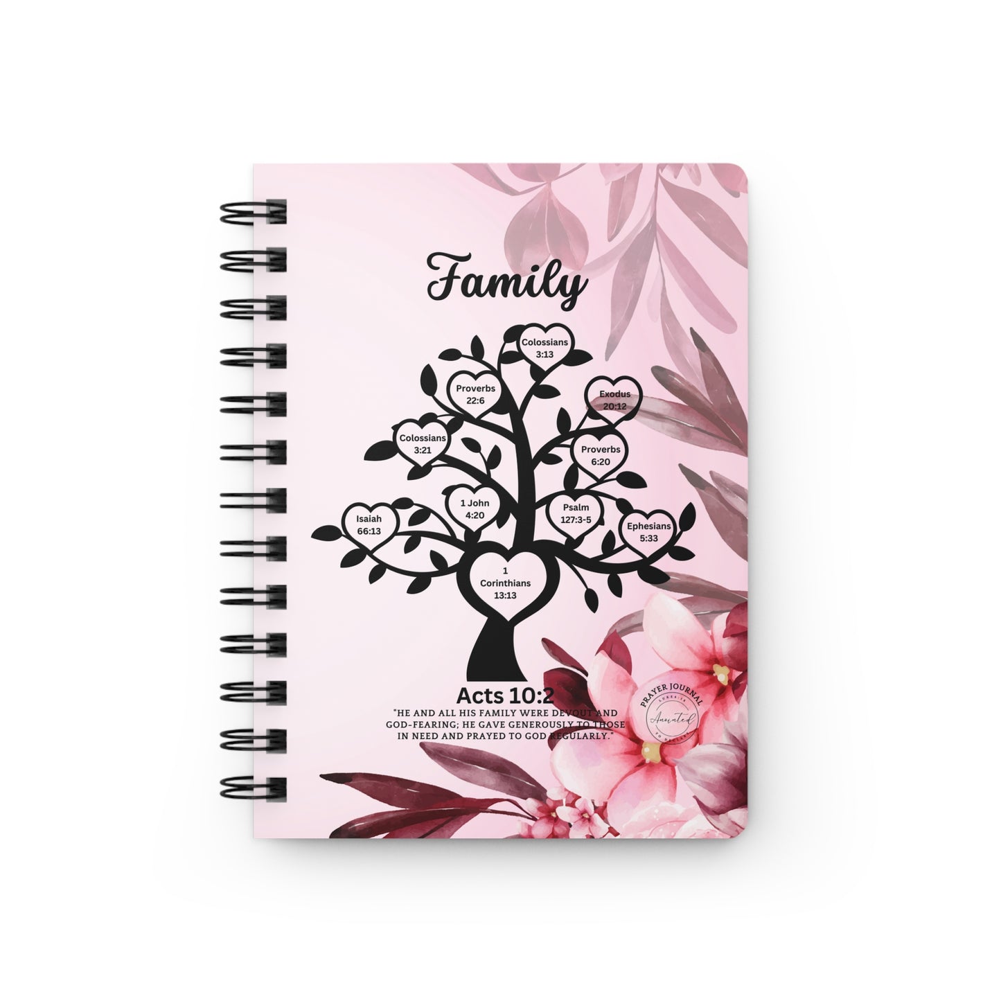 FAMILY ACTS 10:2 -Spiral Bound Journal 1