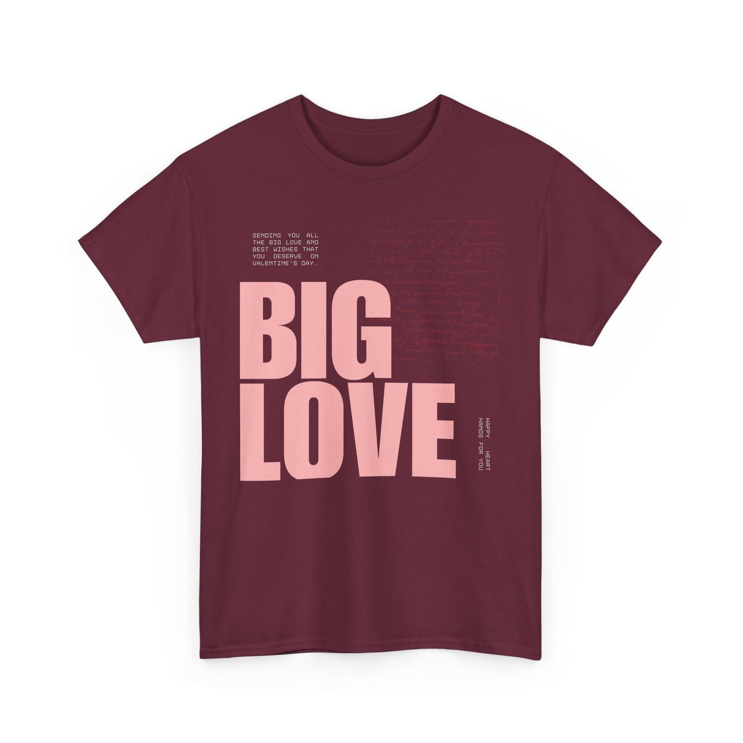 Inspirational Tee - Big Love Unisex Heavy Cotton Tee