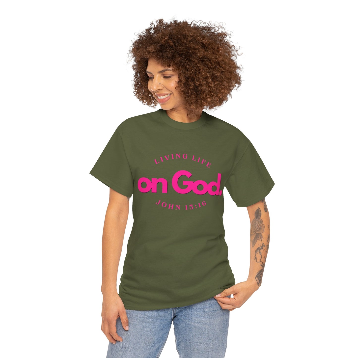 Breakthrough On God - 2- Unisex Heavy Cotton Tee