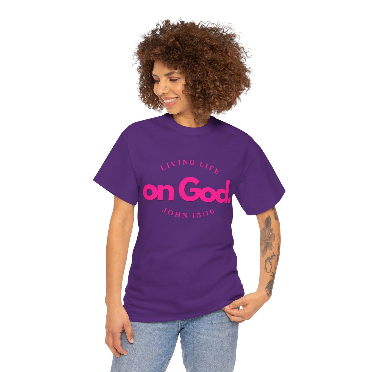 Breakthrough On God - 2- Unisex Heavy Cotton Tee