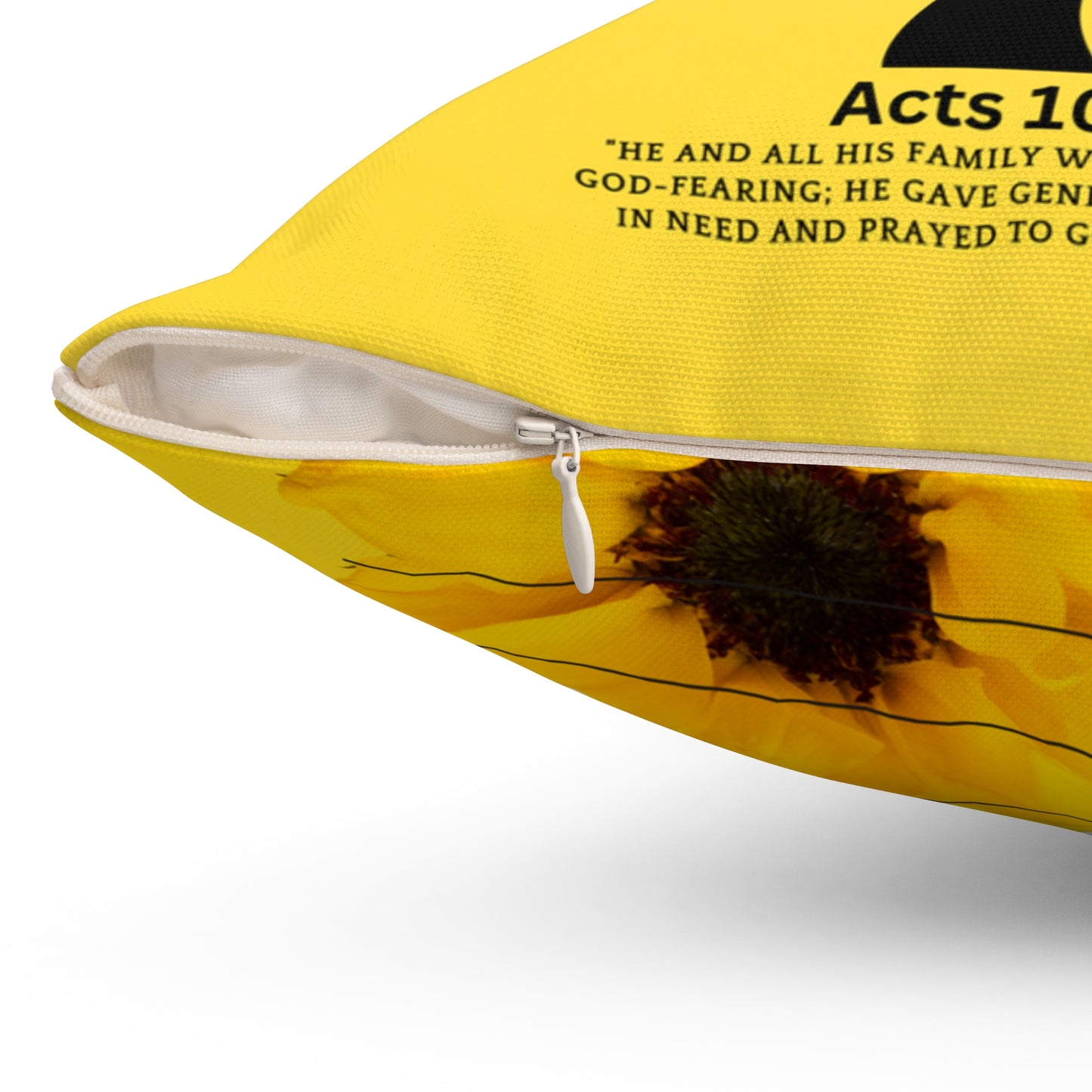 FAMILY ACTS 10:2 PRAYER PILLOW -  4