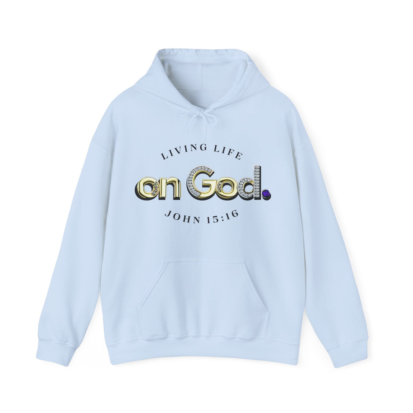My Life on God 2- Unisex Heavy Blend™ Hooded Sweatshirt