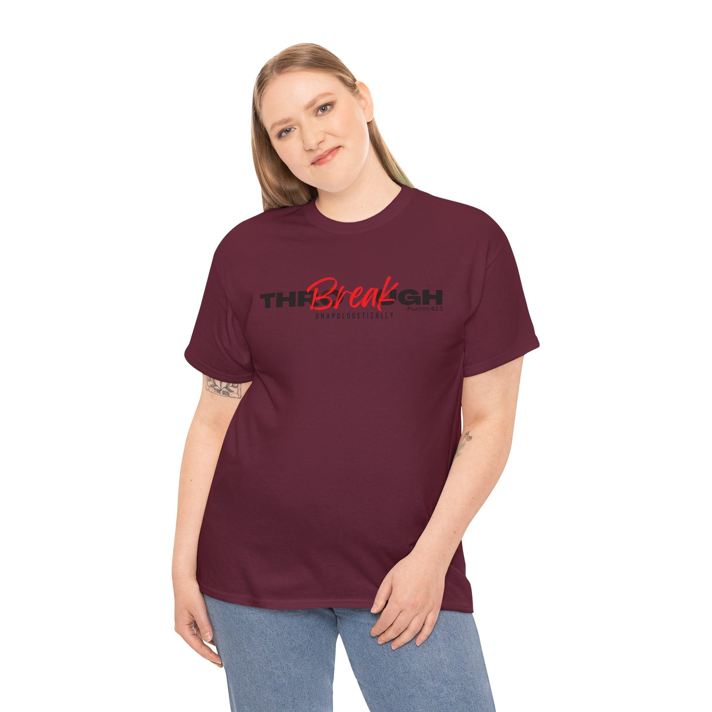 Breakthrough - 3- Unisex Heavy Cotton Tee
