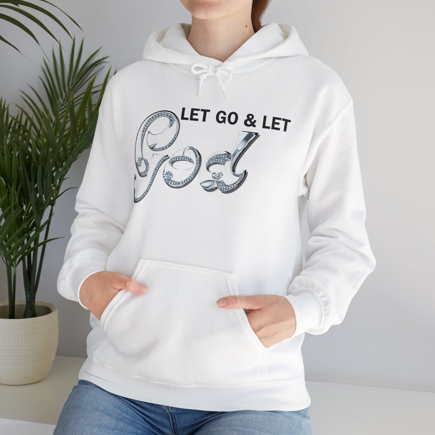 LET GO & LET GOD 2- Unisex Heavy Blend™ Hooded Sweatshirt