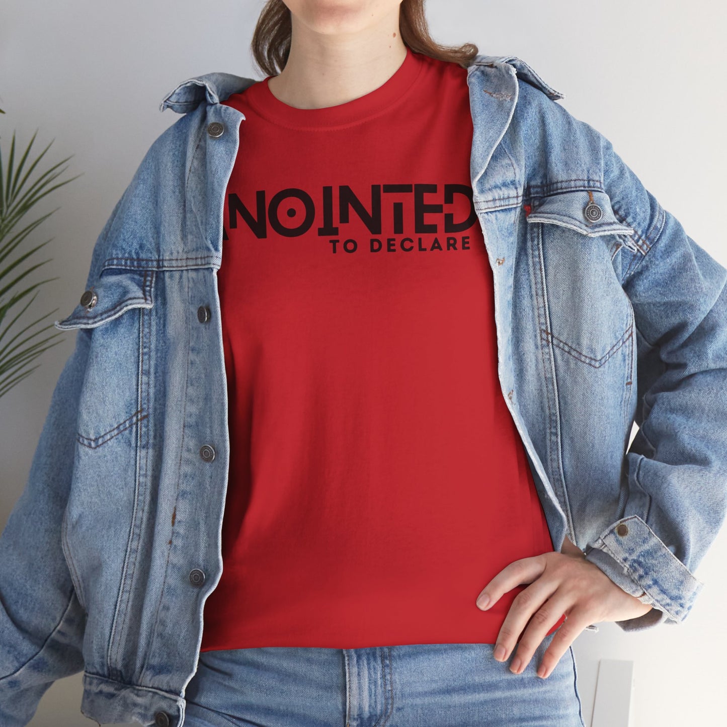 ANOINTED TO DECLARE 2- Unisex Heavy Cotton Tee