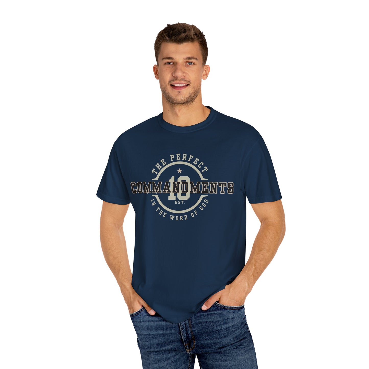 The Perfect 10 Commandments T-Shirt, Religious Tee, Unisex Shirt for Christians, Biblical Clothing Gift, Inspirational Apparel