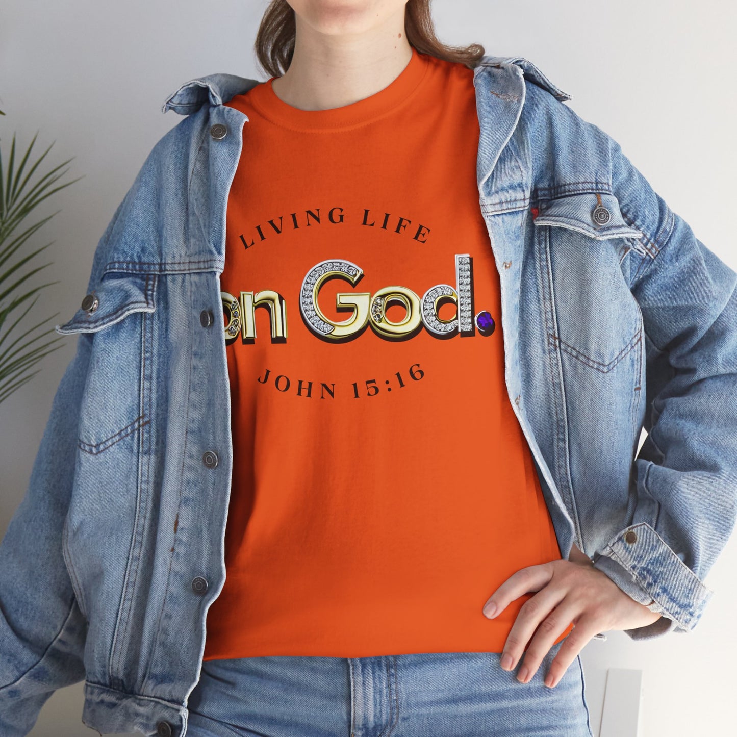 Living Life on God - 2 - Unisex Heavy Cotton Tee