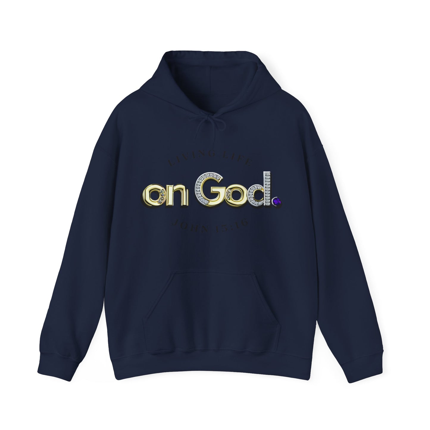 My Life on God 2- Unisex Heavy Blend™ Hooded Sweatshirt