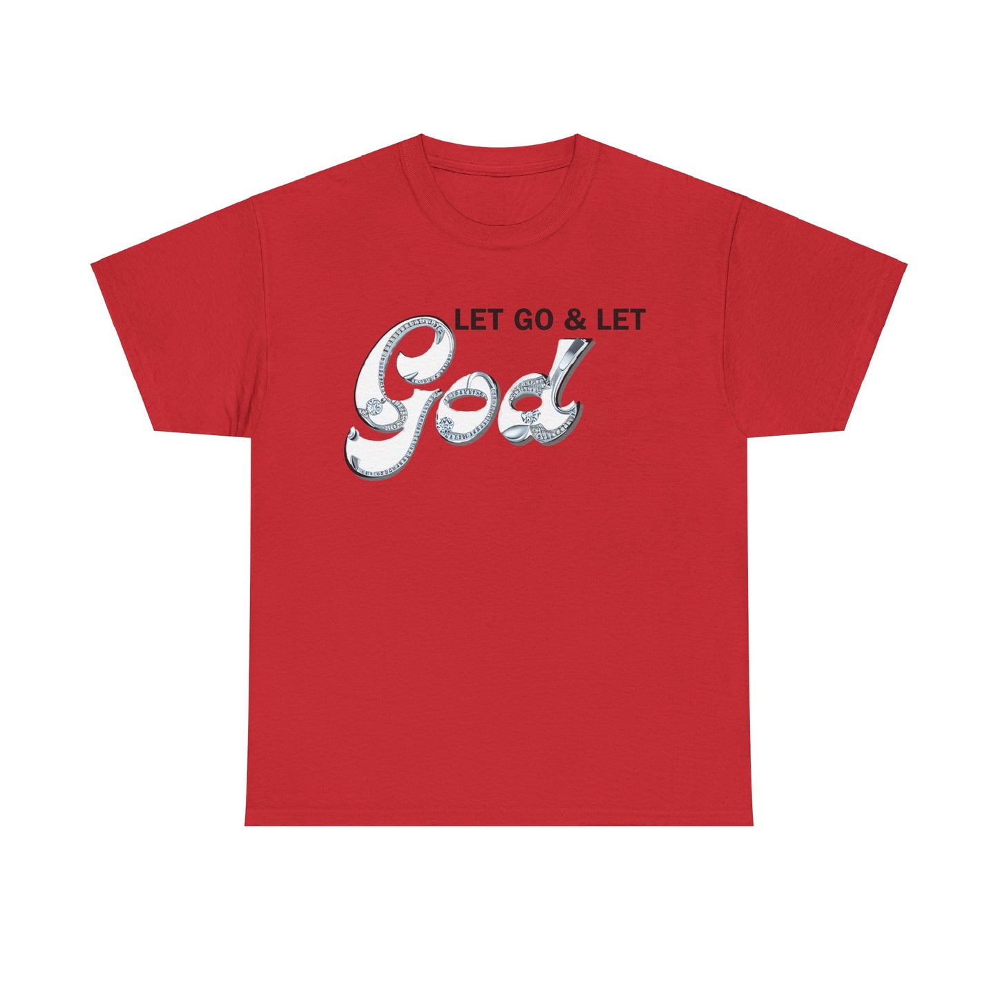LET GO & LET GOD 2 - 5- Unisex Heavy Cotton Tee