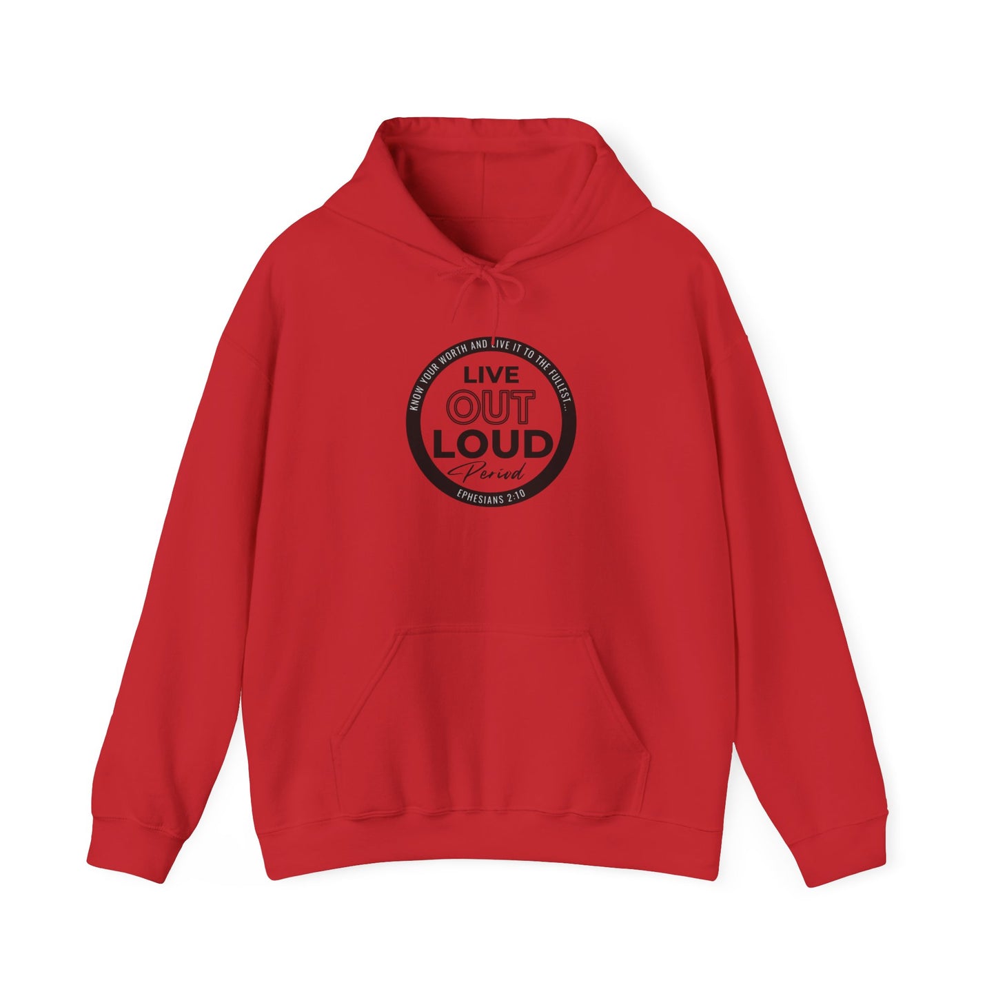 LIVE OUT LOUD 1 -Unisex Heavy Blend™ Hooded Sweatshirt