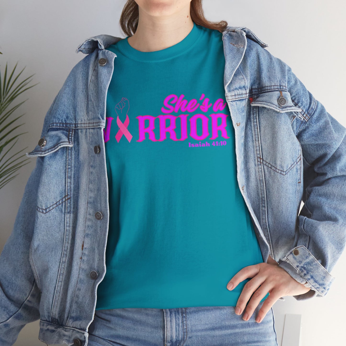 She's a Warrior 2 Heavy Cotton Tee