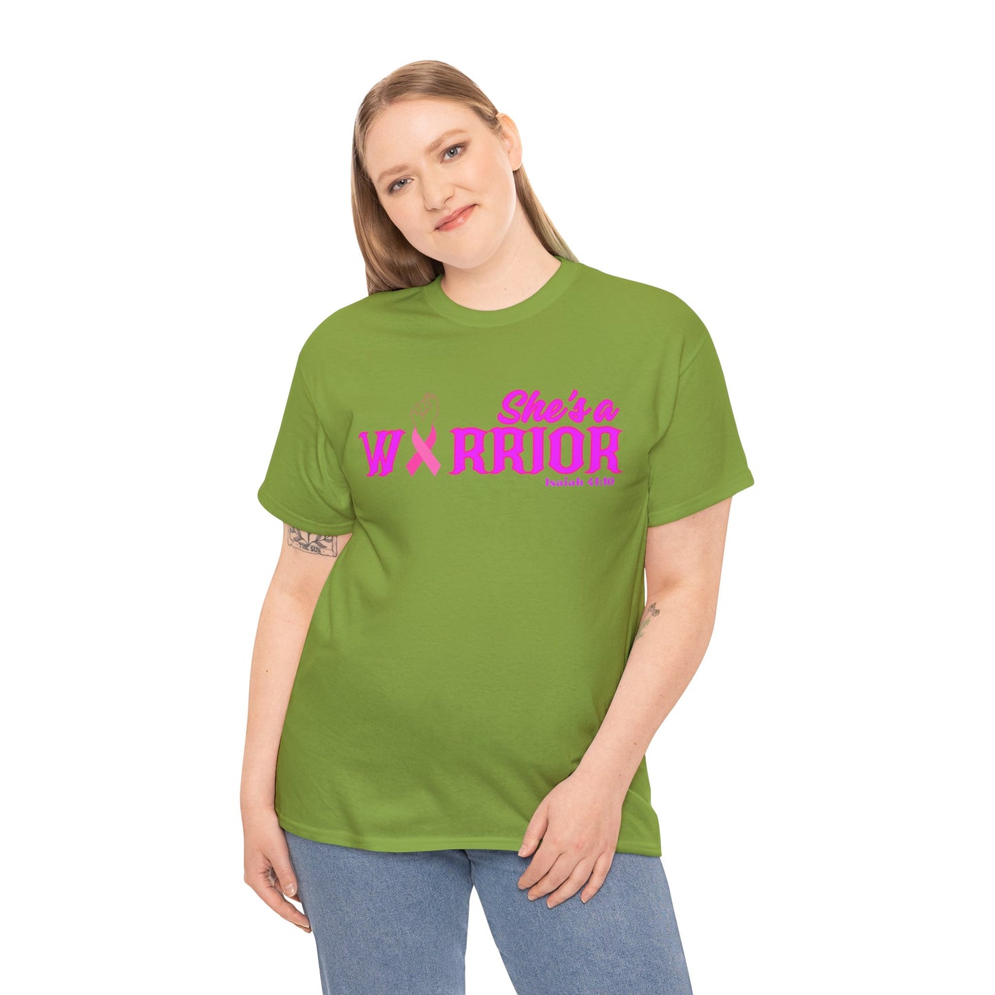 She's a Warrior 2 Heavy Cotton Tee