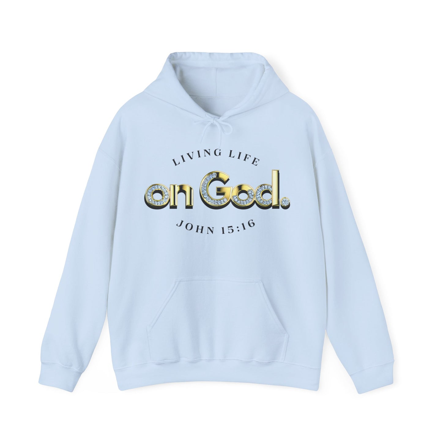 My Life on God 3- Unisex Heavy Blend™ Hooded Sweatshirt