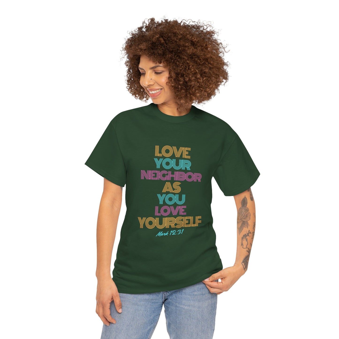 Love Your Neighbor Tshirt - Unisex Tee