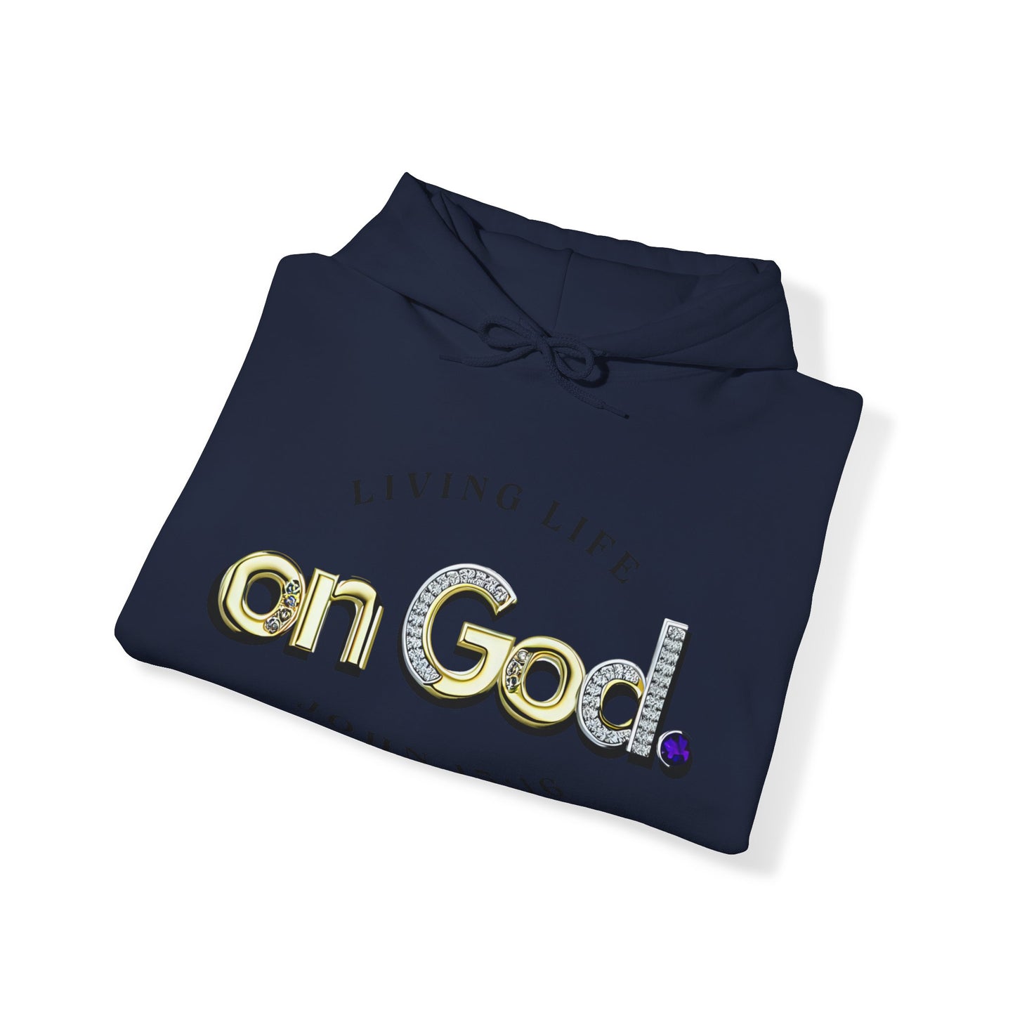 My Life on God 2- Unisex Heavy Blend™ Hooded Sweatshirt
