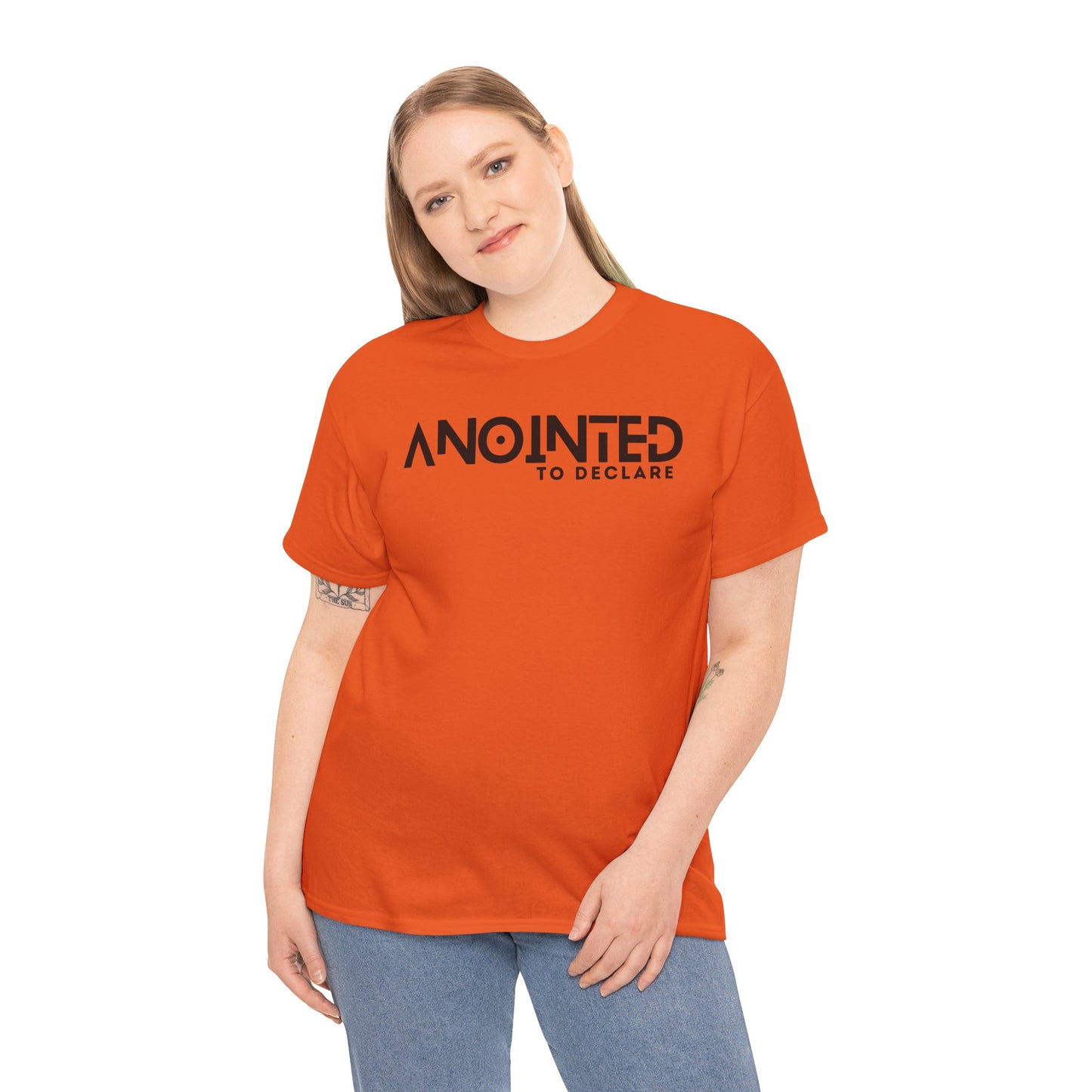 ANOINTED TO DECLARE 2- Unisex Heavy Cotton Tee