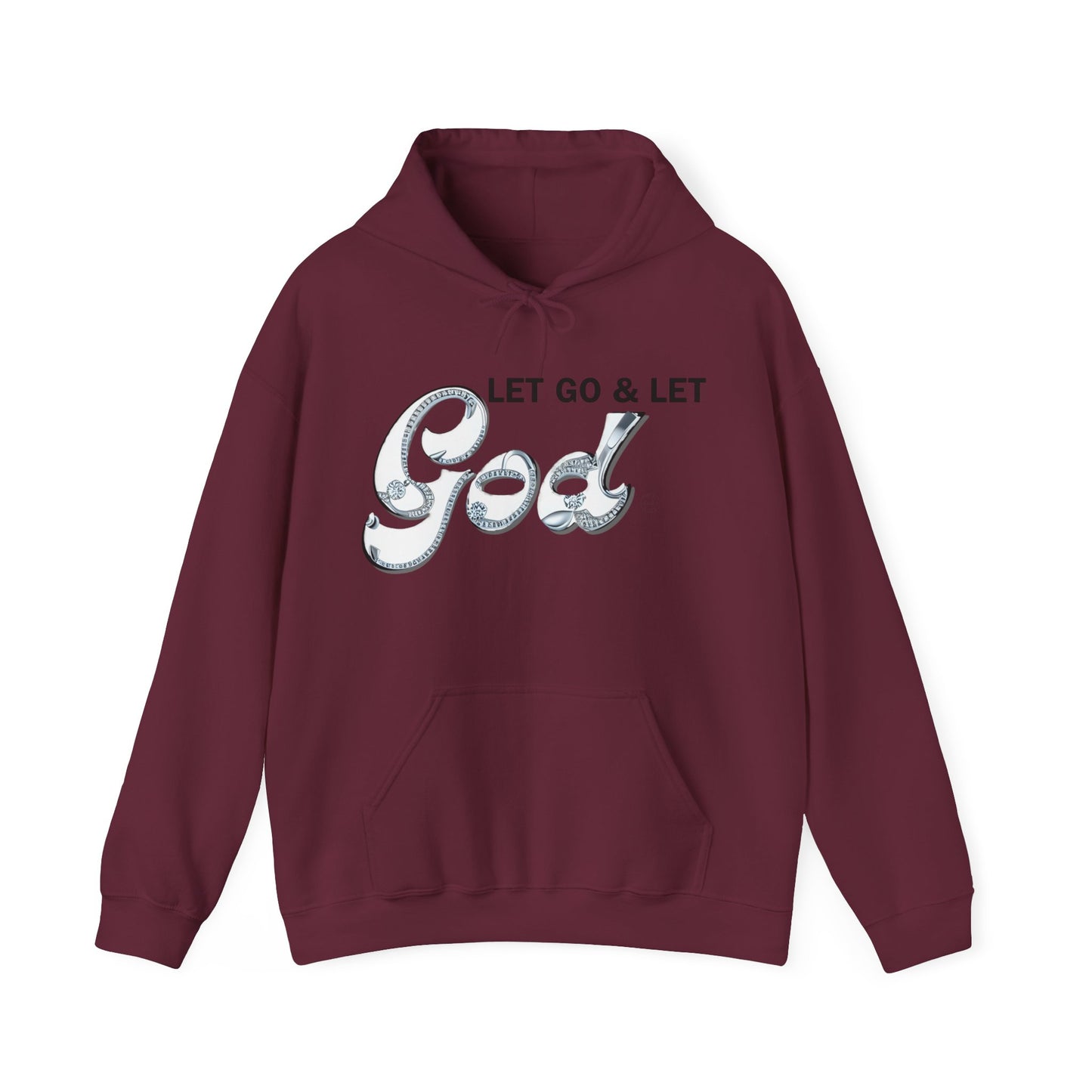 LET GO & LET GOD 2- Unisex Heavy Blend™ Hooded Sweatshirt