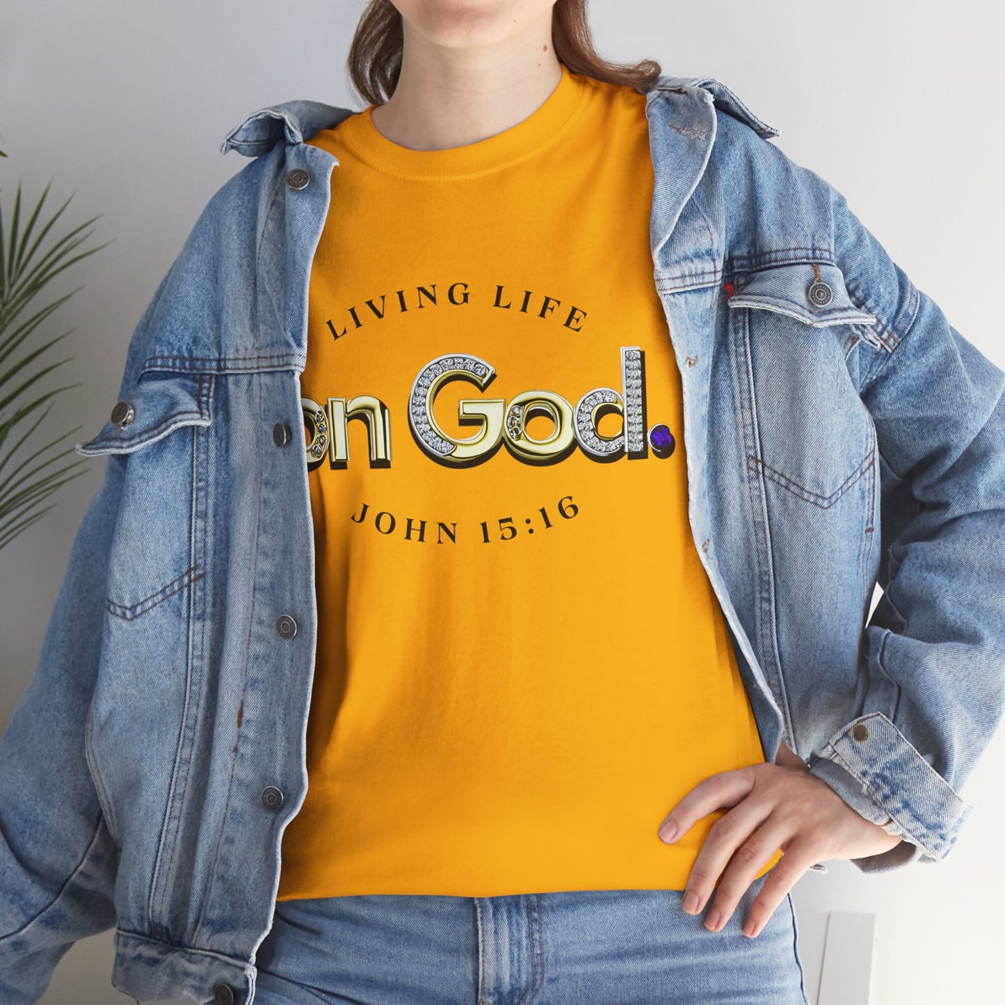 Living Life on God - 2 - Unisex Heavy Cotton Tee