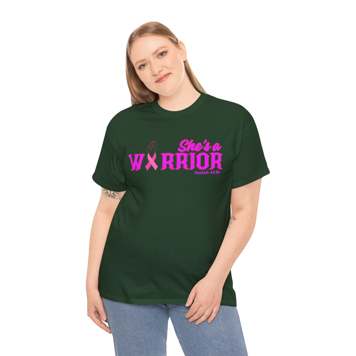 She's a Warrior 2 Heavy Cotton Tee