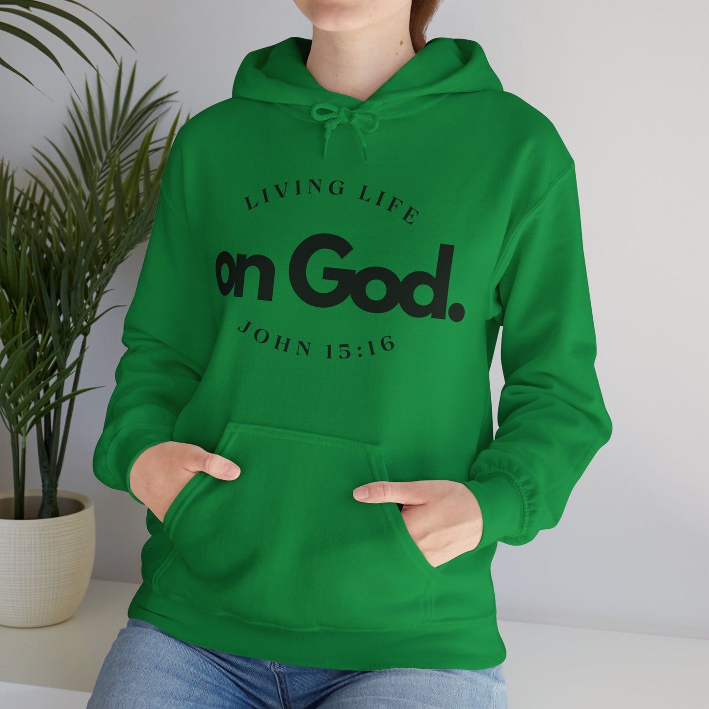 My Life on God 4- Unisex Heavy Blend™ Hooded Sweatshirt