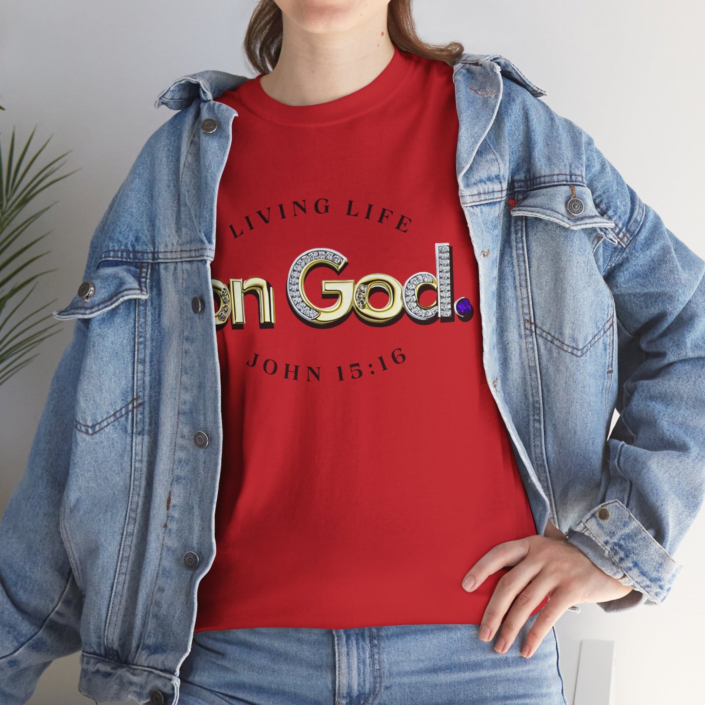 Living Life on God - 2 - Unisex Heavy Cotton Tee