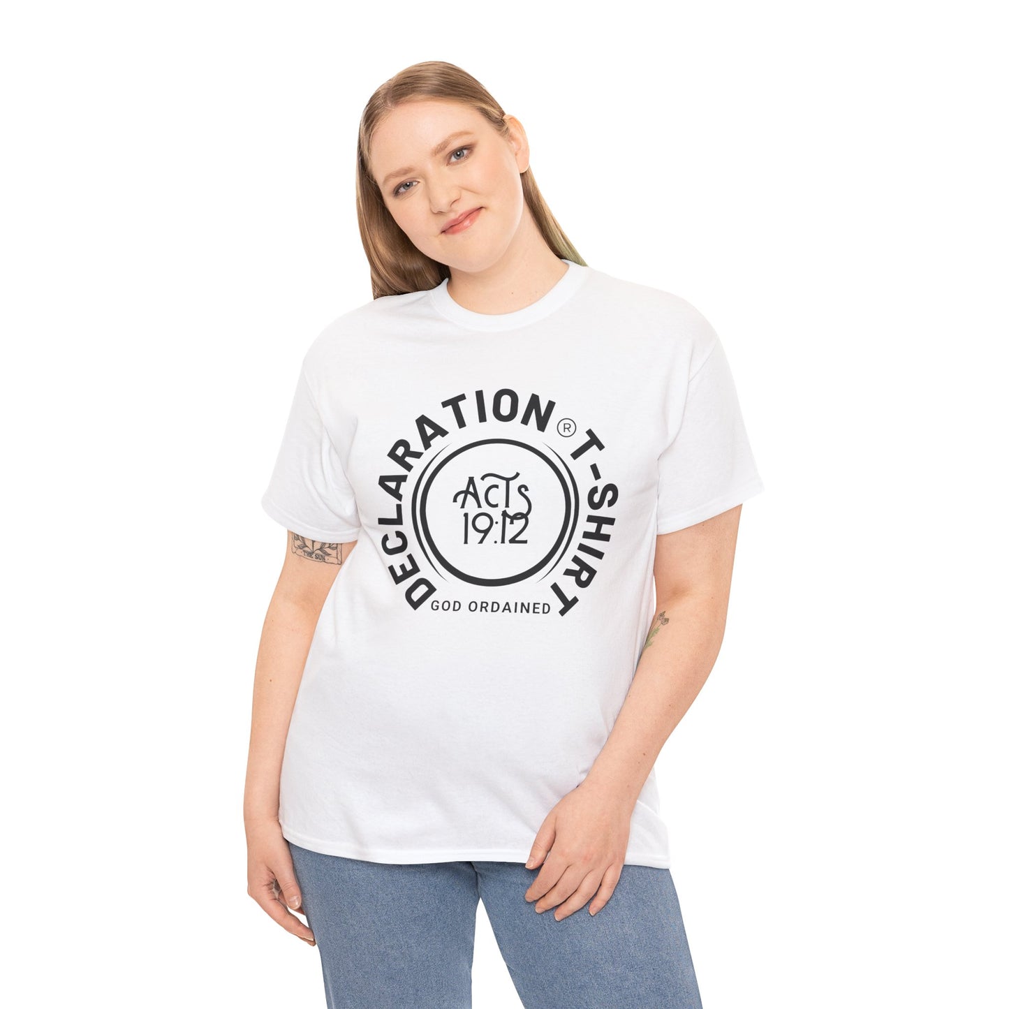DECLARATION SHIRT - 4 Unisex Heavy Cotton Tee
