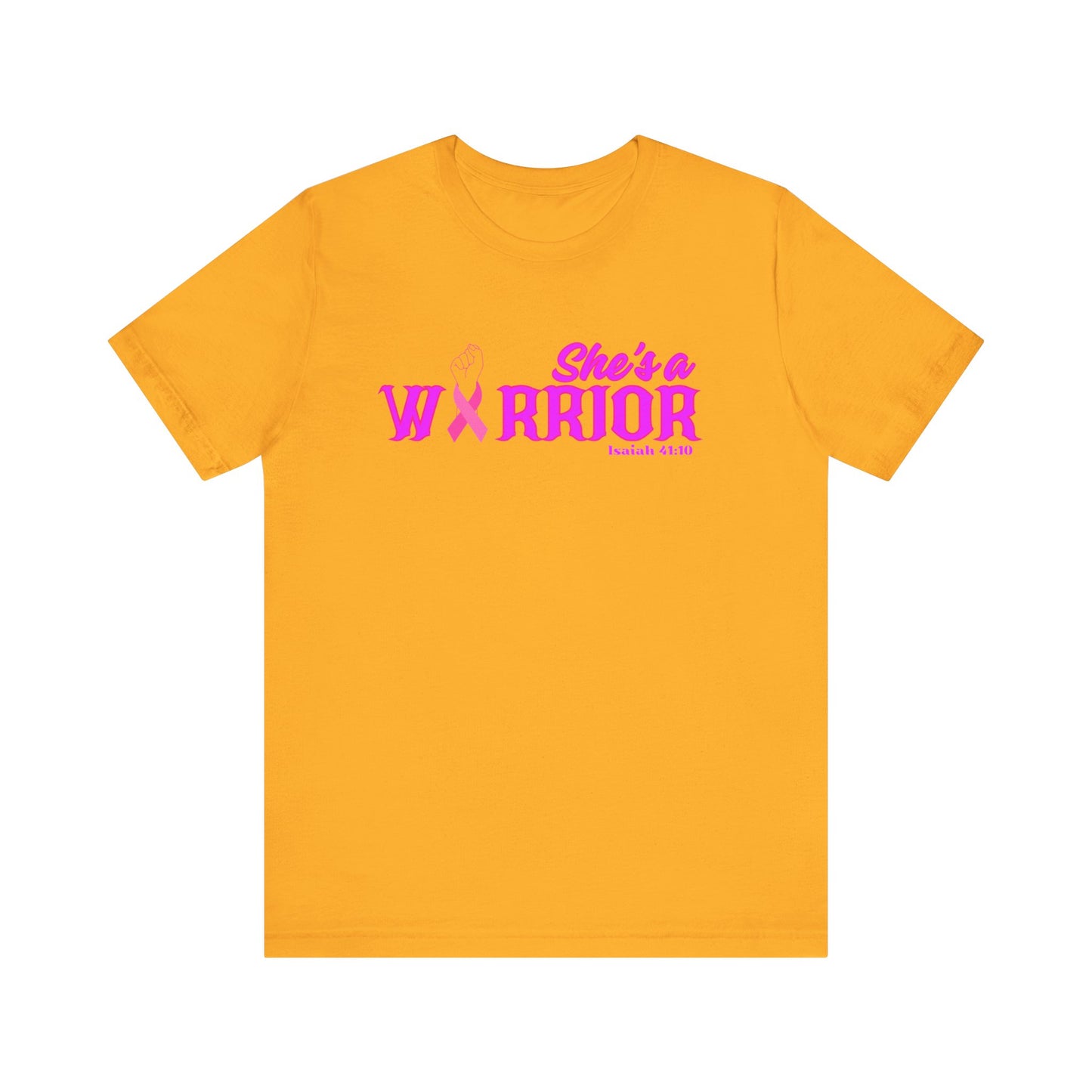 SHE'S A WARRIOR 2 - Unisex Jersey Short Sleeve Tee