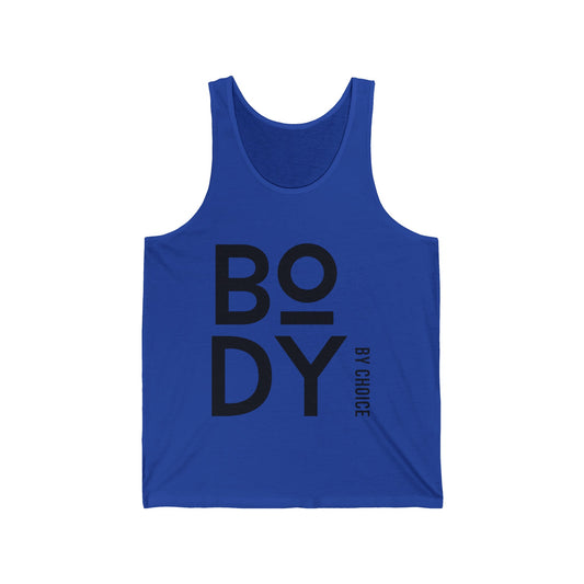 BODY BY CHOICE Unisex Jersey Tank