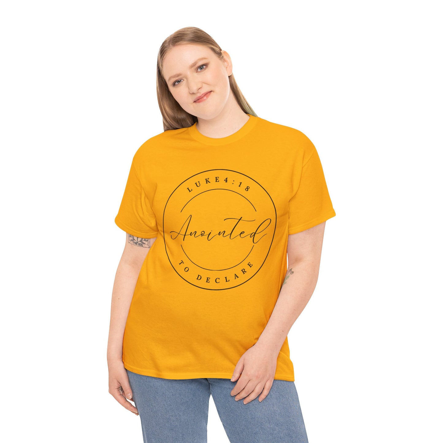ANOINTED TO DECLARE 1 -Unisex Heavy Cotton Tee