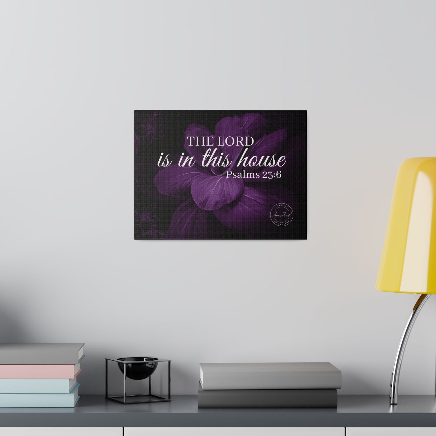 THE LORD IS IN THIS HOUSE 2 -Matte Canvas, Stretched, 0.75"