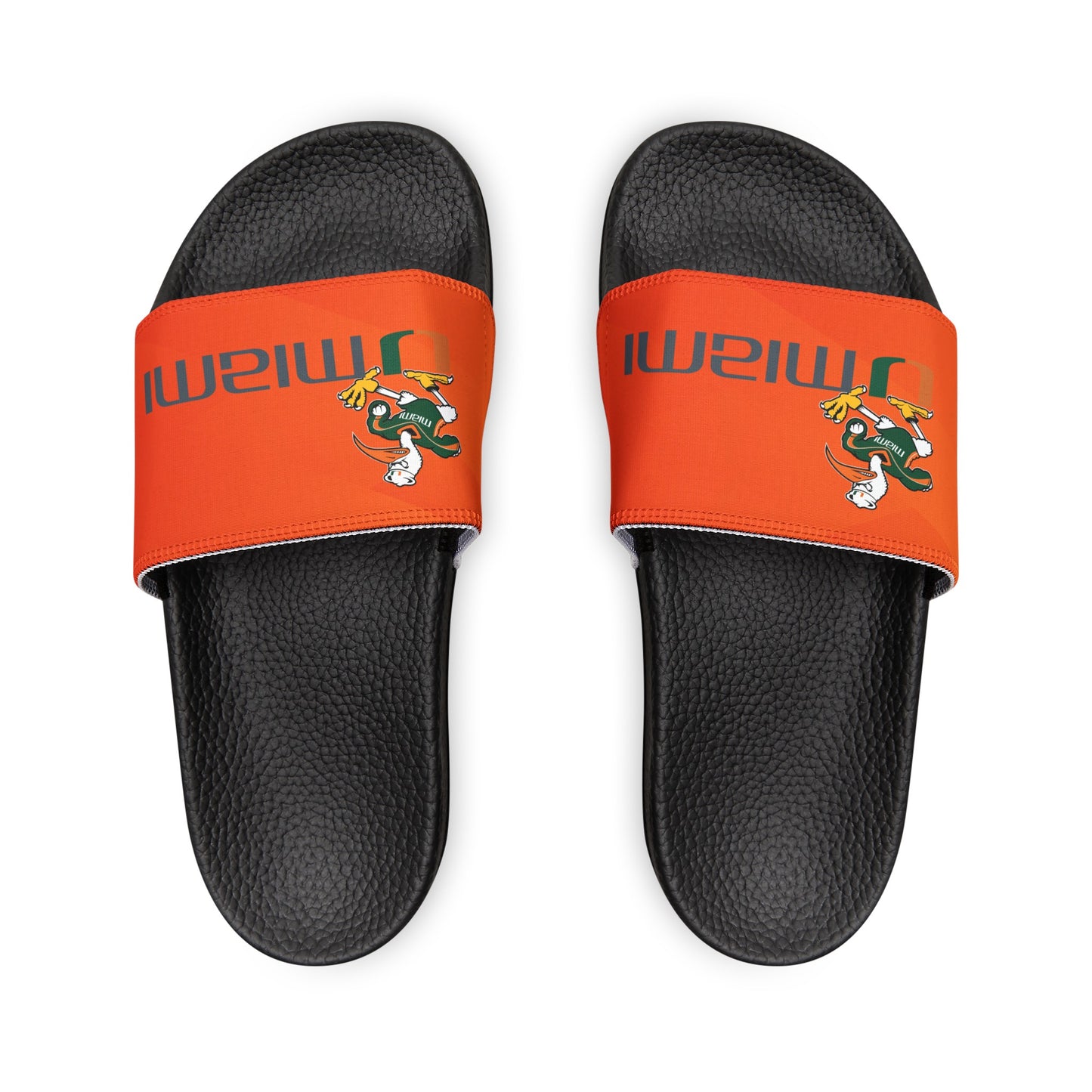 MIAMI HURRICANES PU Slide Sandals