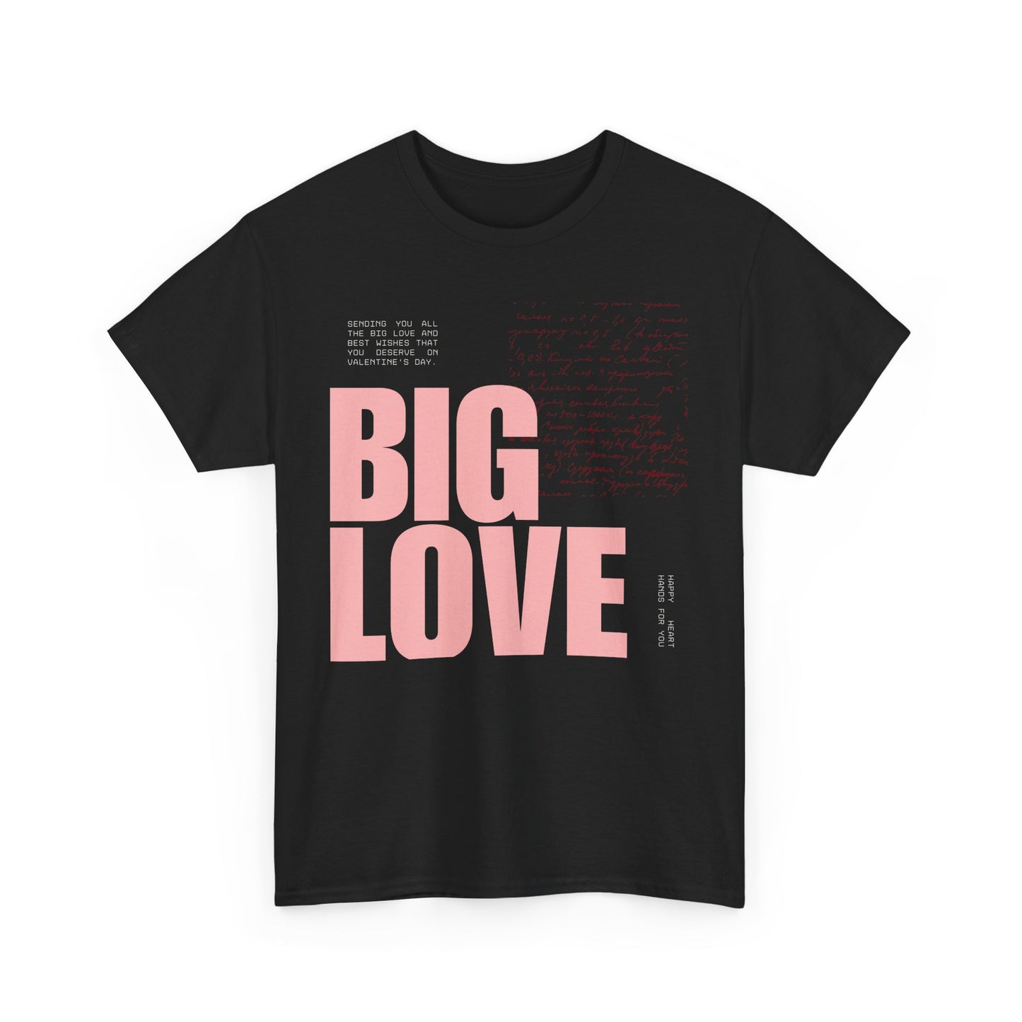 Inspirational Tee - Big Love Unisex Heavy Cotton Tee
