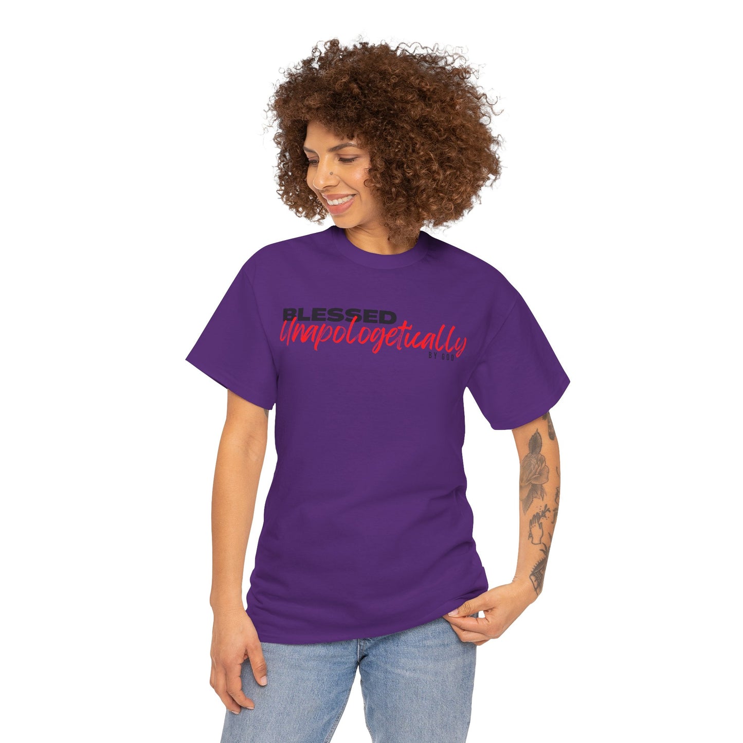 BLESSED - 1- Unisex Heavy Cotton Tee