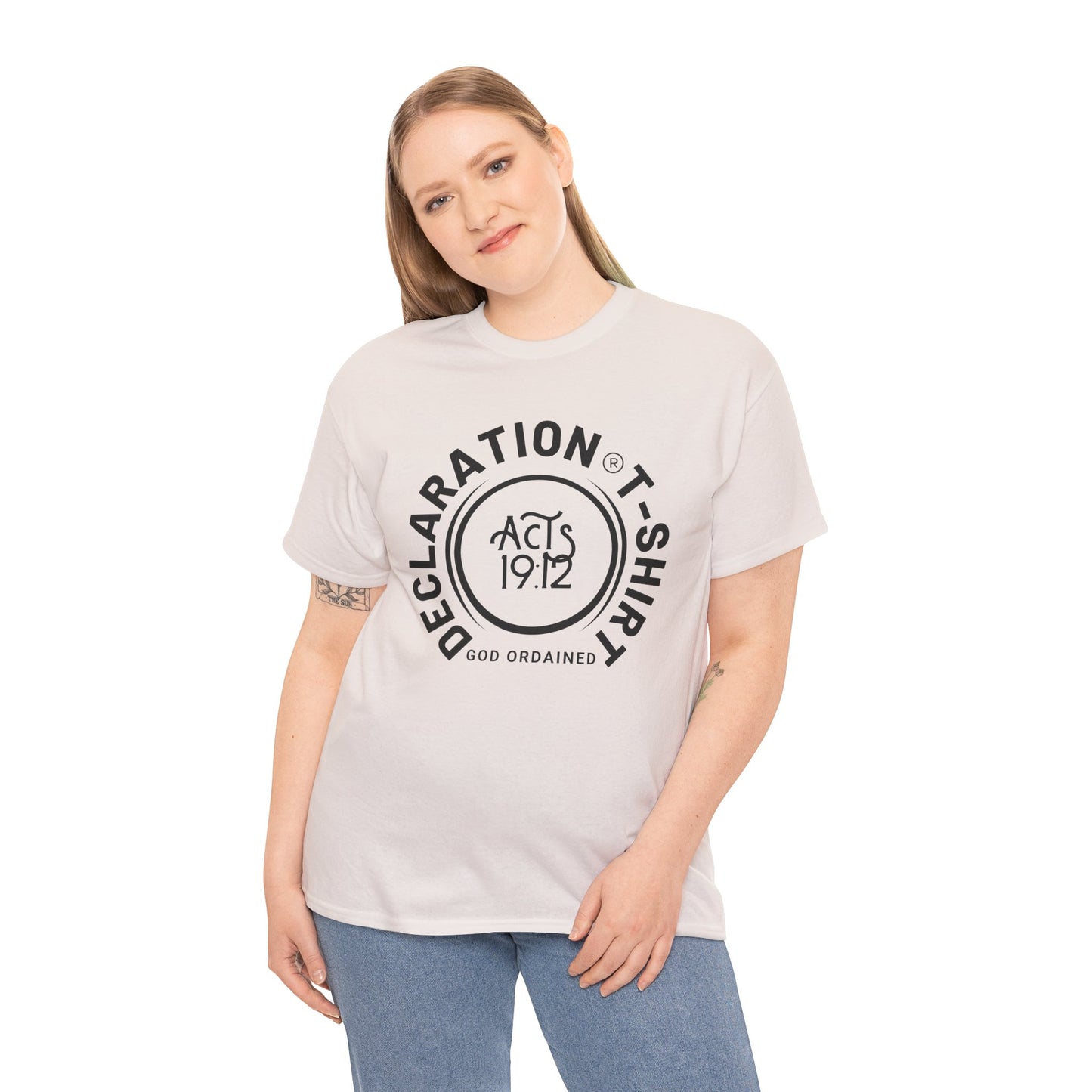 DECLARATION SHIRT - 4 Unisex Heavy Cotton Tee