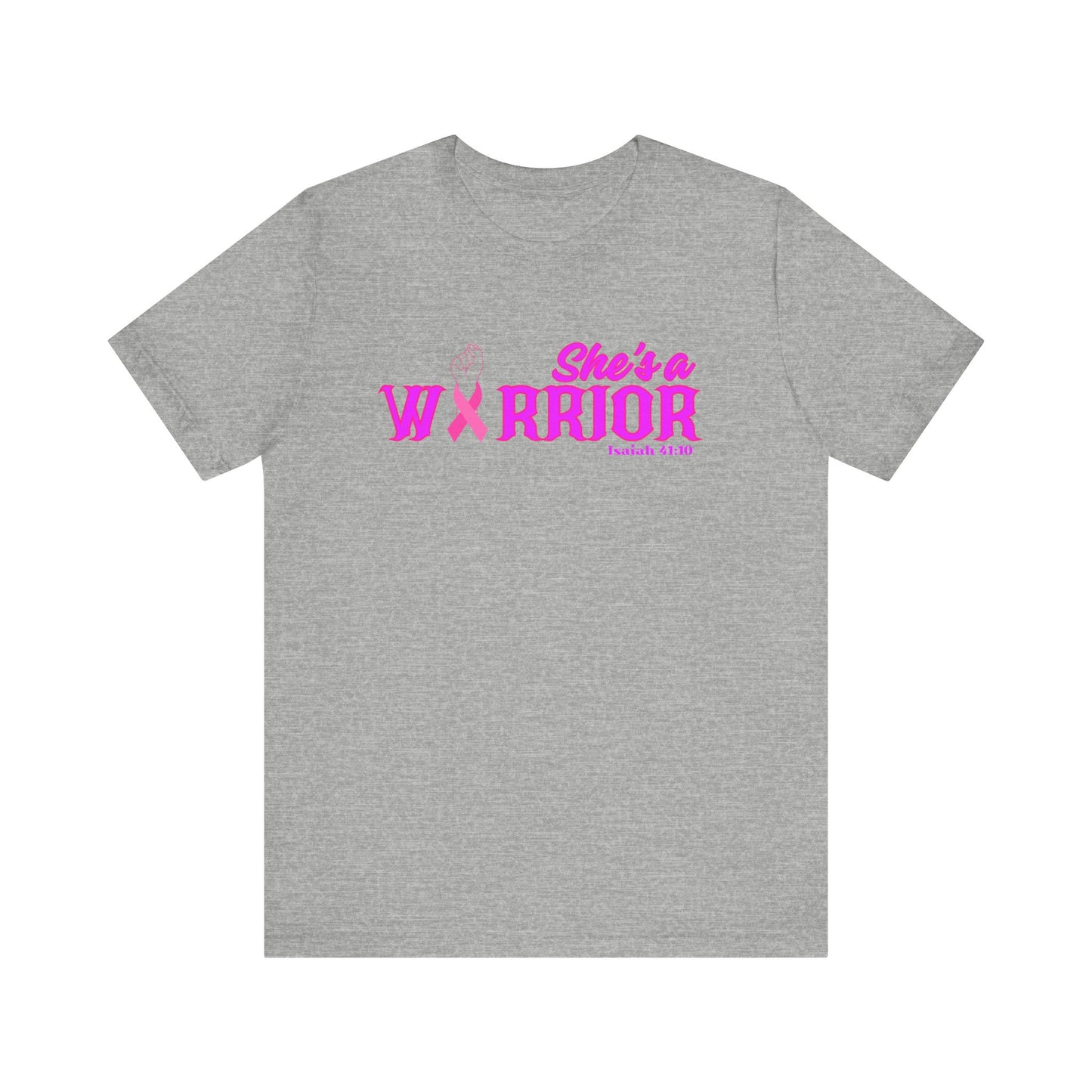 SHE'S A WARRIOR 2 - Unisex Jersey Short Sleeve Tee