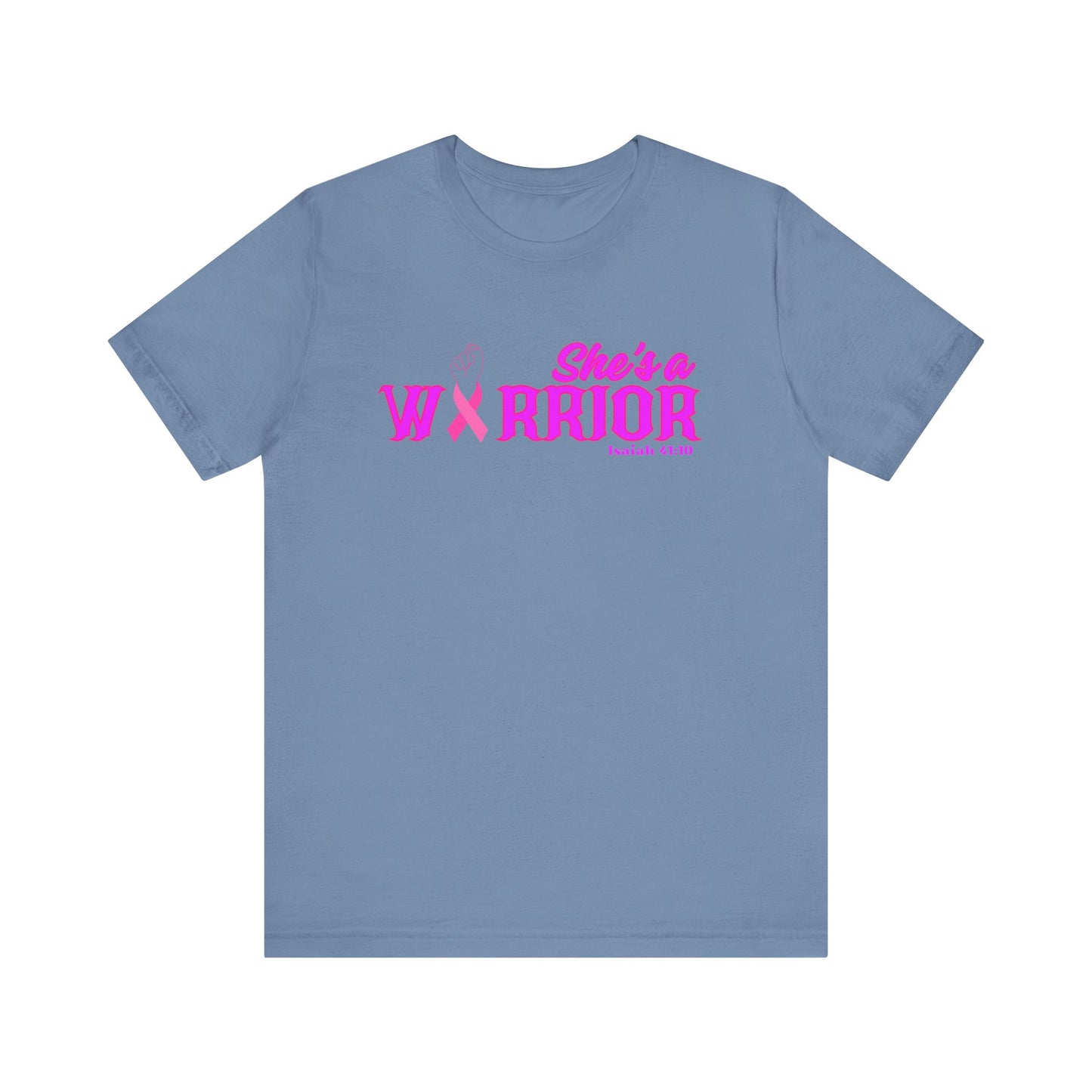 SHE'S A WARRIOR 2 - Unisex Jersey Short Sleeve Tee