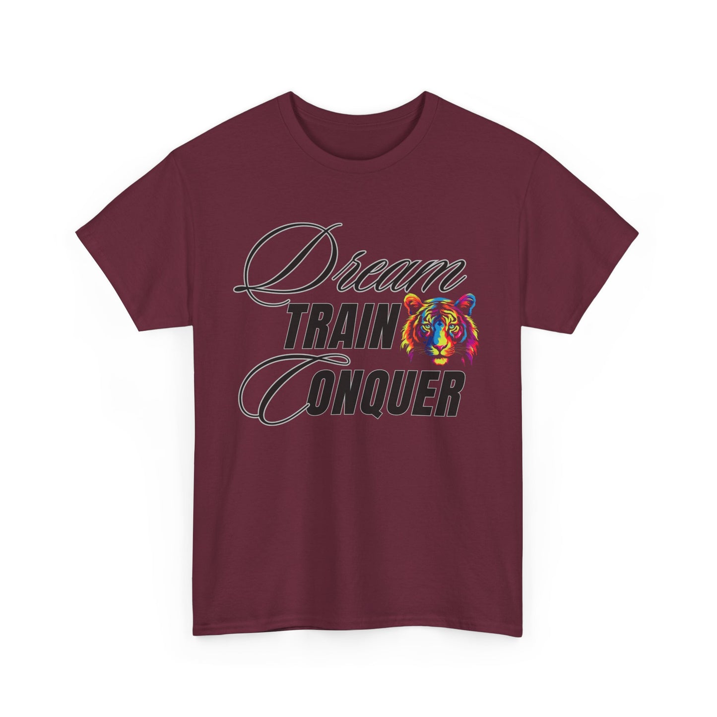 Dream Train Conquer Unisex T-Shirt - Inspirational Tee