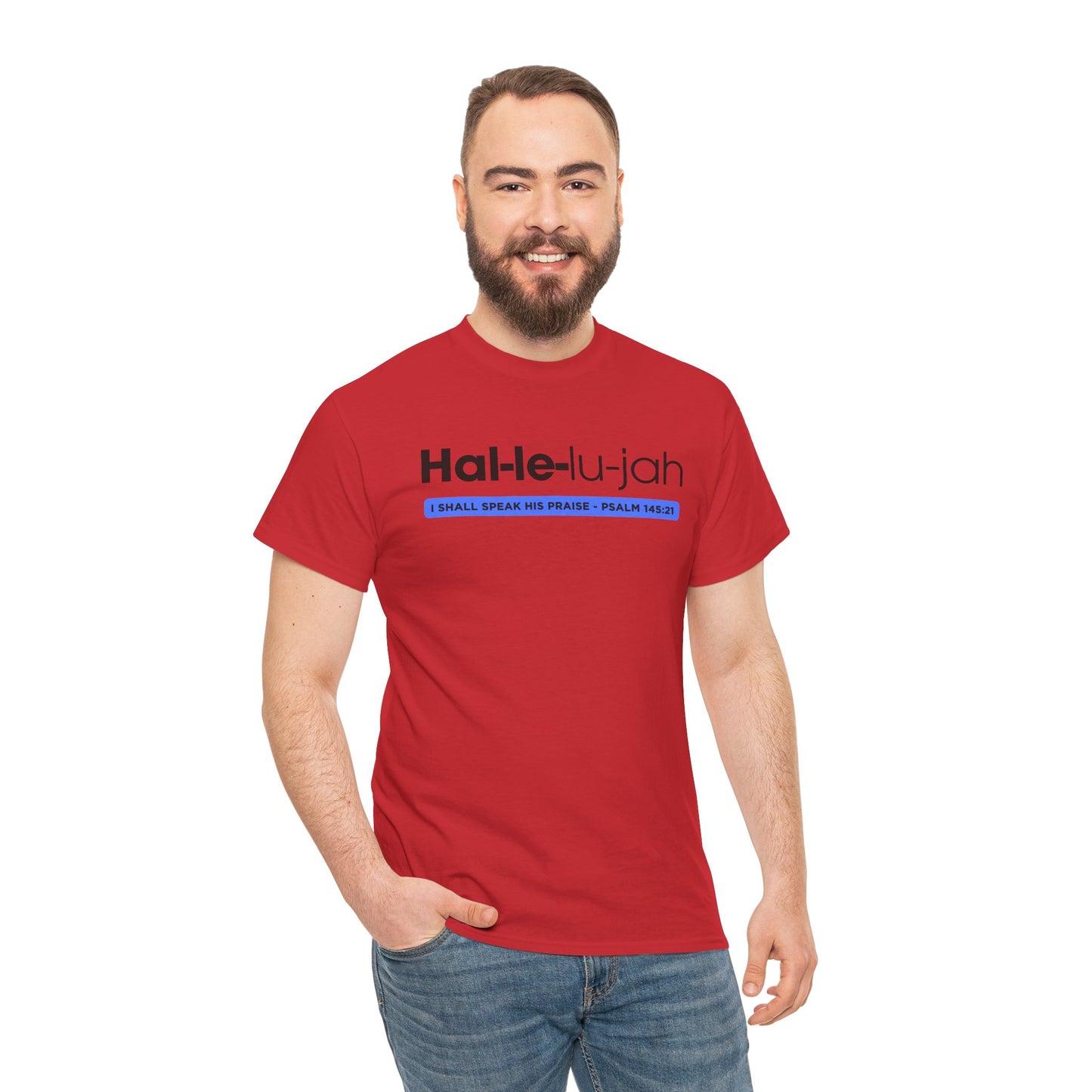 Hallelujah - 2- Unisex Heavy Cotton Tee