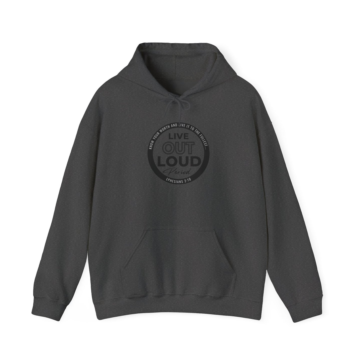LIVE OUT LOUD 1 -Unisex Heavy Blend™ Hooded Sweatshirt