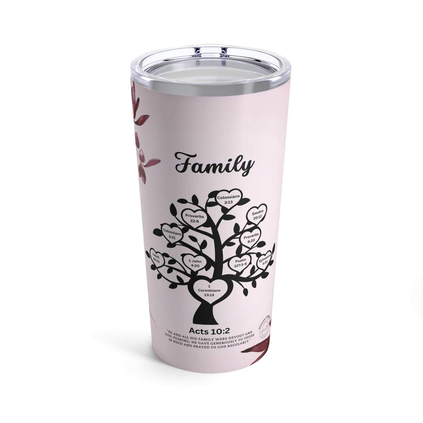 FAMILY ACTS 10:2 Tumbler 20oz 1