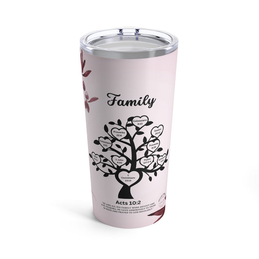 FAMILY ACTS 10:2 Tumbler 20oz 1
